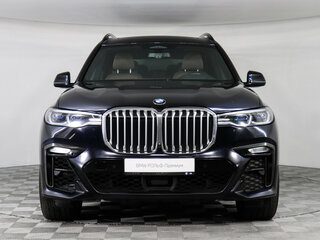 2019 BMW X7 30d I (G07), синий, 7590000 рублей, вид 3