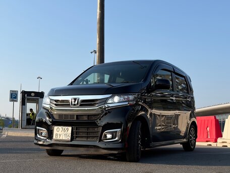 2017 Honda N-WGN I Рестайлинг, чёрный, 830000 рублей, вид 1