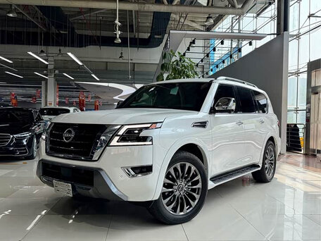 2023 Nissan Patrol VI (Y62) Рестайлинг 2, белый, 19875452 рублей, вид 2