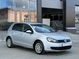 2012 Volkswagen Golf VI, серебристый, 820000 рублей, вид 3