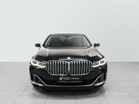 2019 BMW 7 серии Long 730Ld xDrive VI (G11/G12) Рестайлинг, чёрный, 5375000 рублей - вид 1