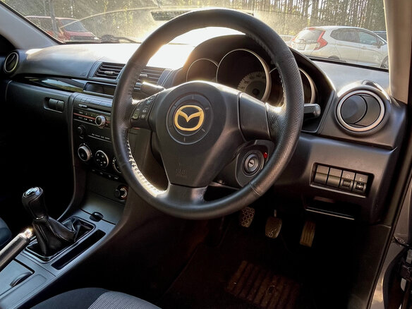2008 Mazda Axela I, серый, 400000 рублей - вид 7