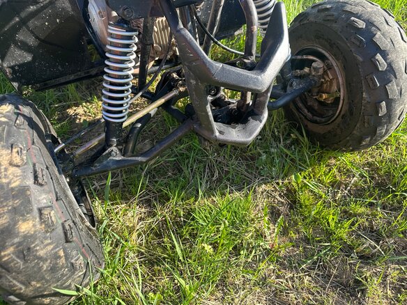 2015 Yamaha Raptor YFM90, белый, 230000 рублей - вид 5