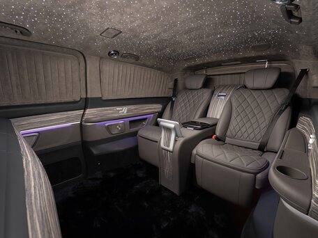 2025 Mercedes-Benz V-Класс Extra Long 300 d экстра длинный III (W447) Рестайлинг 2, чёрный, 29500000 рублей, вид 1