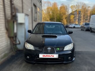 2007 Subaru Impreza WRX II Рестайлинг 2, чёрный, 900000 рублей, вид 3