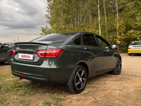 2016 Lada (ВАЗ) Vesta I, зелёный, 690000 рублей, вид 5