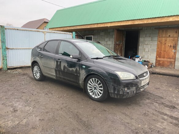 2007 Ford Focus II, чёрный, 399000 рублей - вид 1