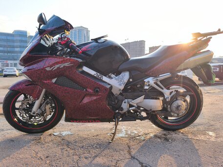 2006 Honda VFR 800, чёрный, 530000 рублей, вид 1
