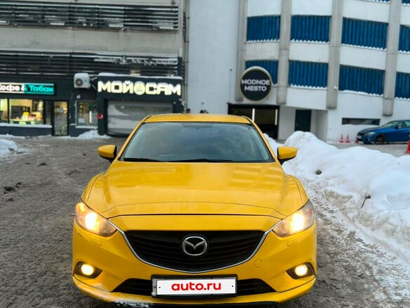 2013 Mazda 6 III (GJ), жёлтый