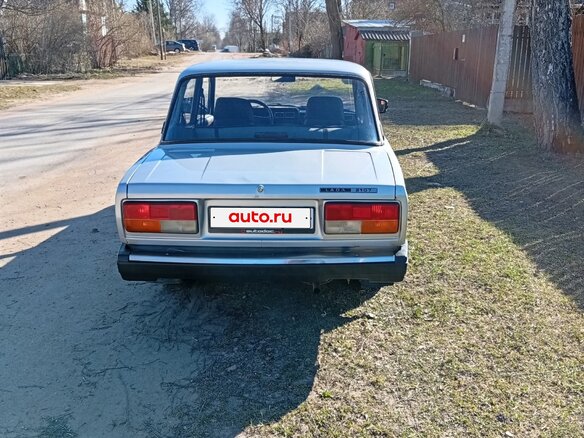 2012 Lada (ВАЗ) 2107, серебристый, 245000 рублей - вид 4