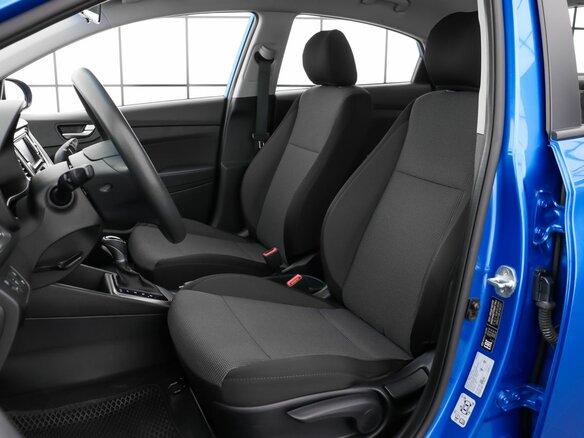 2019 Hyundai Solaris II, синий, 1580000 рублей - вид 8