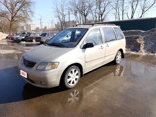 2001 Mazda MPV II (LW), бежевый, 525000 рублей, вид 2