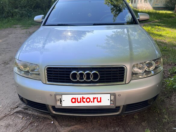 2003 Audi A4 II (B6), серебристый, 400000 рублей