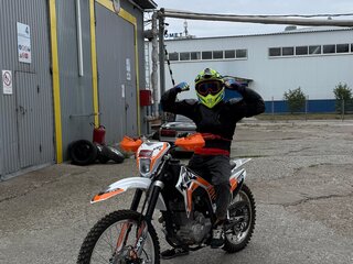 2023 Kayo T2 300 Enduro PR, белый, 155000 рублей, вид 4