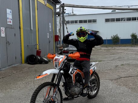 2023 Kayo T2 300 Enduro PR, белый, 155000 рублей, вид 4