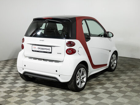 2014 Smart Fortwo II, белый, 619585 рублей, вид 5