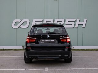 2012 BMW X3 35i xDrive II (F25), чёрный, 1485000 рублей, вид 4