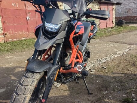 2025 Regulmoto Duke, оранжевый, 150000 рублей, вид 4