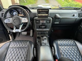 2015 Mercedes-Benz G-Класс AMG 63 AMG I (W463) Рестайлинг 2, чёрный, 5800000 рублей, вид 4