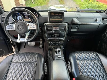 2015 Mercedes-Benz G-Класс AMG 63 AMG I (W463) Рестайлинг 2, чёрный, 6500000 рублей, вид 4