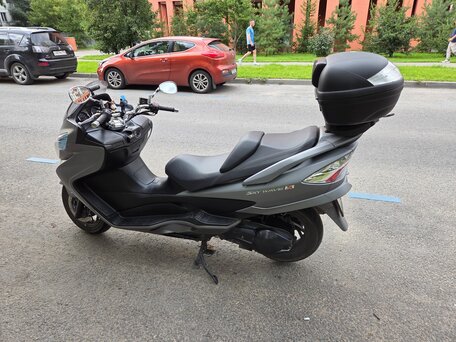 2016 Suzuki Burgman (SkyWave) 400, серый, 395000 рублей, вид 5