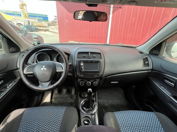 2014 Mitsubishi ASX I Рестайлинг, чёрный, 1199999 рублей - вид 10