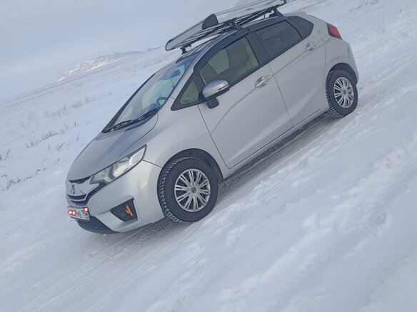 2016 Honda Fit III, серебристый, 800000 рублей - вид 6