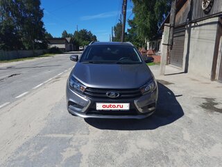 2019 Lada (ВАЗ) Vesta SW I, серый, 1100000 рублей, вид 1