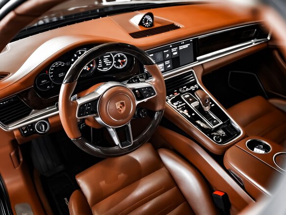 2018 Porsche Panamera Turbo II, чёрный - вид 22
