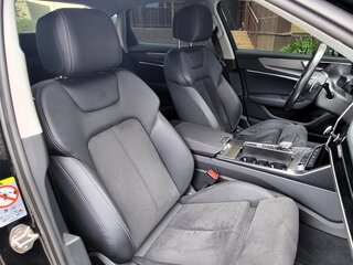 2020 Audi A6 45 TFSI V (C8), чёрный, 3590000 рублей, вид 5