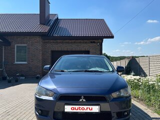 2008 Mitsubishi Lancer X, синий, 900000 рублей, вид 1