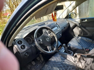 2012 Volkswagen Tiguan I Рестайлинг, синий, 1200000 рублей, вид 3