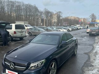 2016 Mercedes-Benz C-Класс 200 IV (W205), синий, 2589000 рублей, вид 1