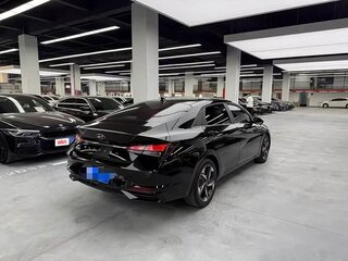 2022 Hyundai Elantra VII (CN7), чёрный, 1500000 рублей, вид 4