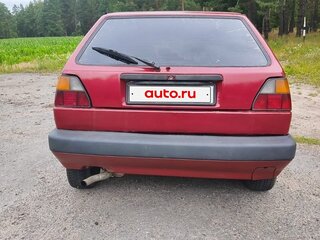 1991 Volkswagen Golf KAT II, красный, 110000 рублей, вид 4