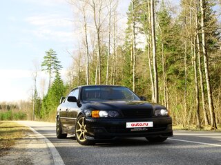 1999 Toyota Chaser VI (X100) Рестайлинг, чёрный, 1550000 рублей, вид 1
