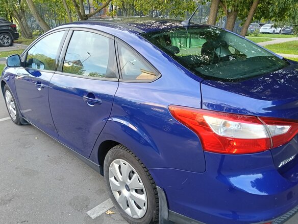 2014 Ford Focus III, синий, 750000 рублей - вид 1