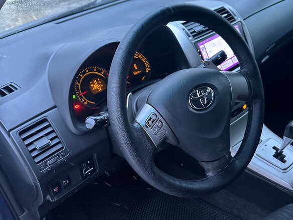 2008 Toyota Corolla AMT X (E140, E150), синий, 730000 рублей - вид 5