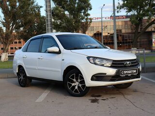 2019 Lada (ВАЗ) Granta I Рестайлинг, белый, 560000 рублей, вид 3