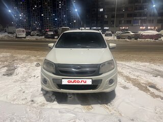 2014 Lada (ВАЗ) Granta Sport I, белый, 490000 рублей, вид 2
