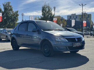 2010 Renault Logan I Рестайлинг, синий, 549000 рублей, вид 4