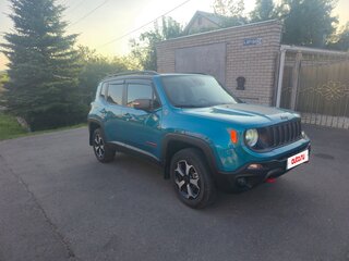 2021 Jeep Renegade I Рестайлинг, синий, 2350000 рублей, вид 4