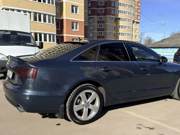 2014 Audi A6 IV (C7), синий, 2300000 рублей - вид 10