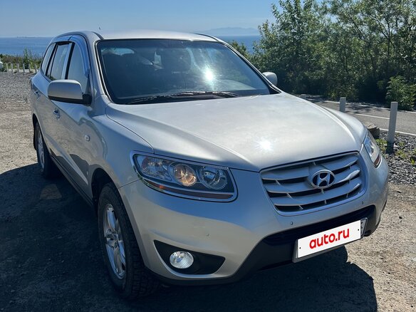 2011 Hyundai Santa Fe II Рестайлинг, серый, 1100000 рублей - вид 2