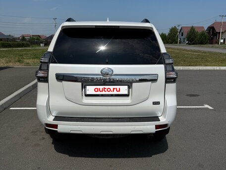 2017 Toyota Land Cruiser Prado 150 Series Рестайлинг 1, белый, 3750999 рублей, вид 5