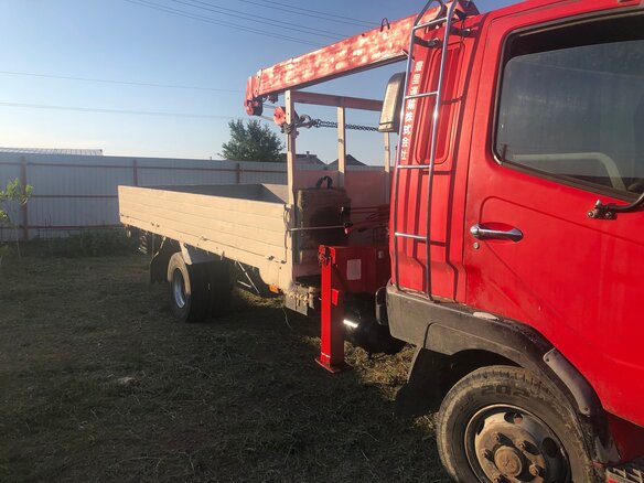 1993 Fuso (Mitsubishi) Fighter, красный, 3700000 рублей - вид 8