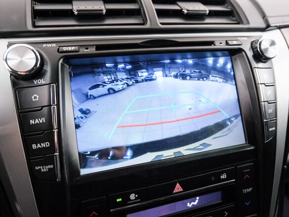 2016 Toyota Camry VII (XV50) Рестайлинг, чёрный - вид 14