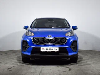2019 Kia Sportage IV Рестайлинг, синий, 1550000 рублей, вид 2