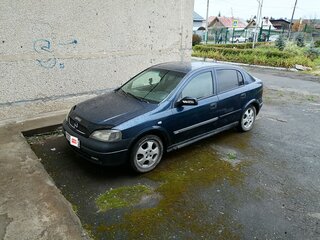 1999 Opel Astra G, синий, 149000 рублей, вид 1