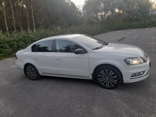 2014 Volkswagen Passat B7, белый, 1250000 рублей, вид 3